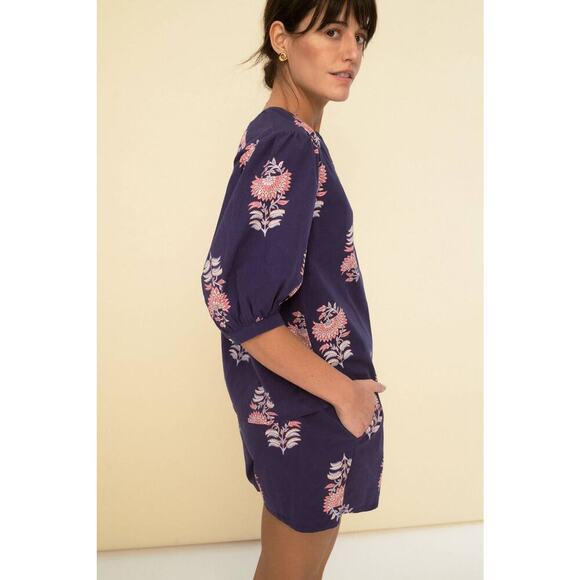 Sonmer Blue Luisa Blouse - Picture 4 of 5